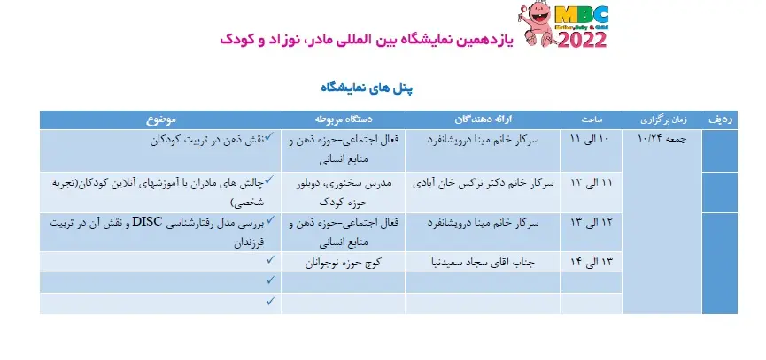 پنل-نمایشگاه-مادر-نوزاد-۲