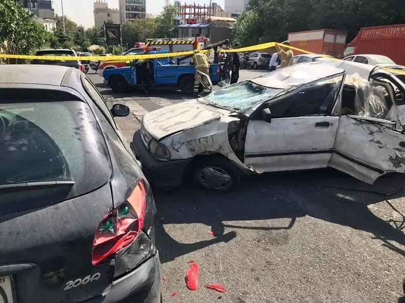 تصادف پراید-پژو ۱