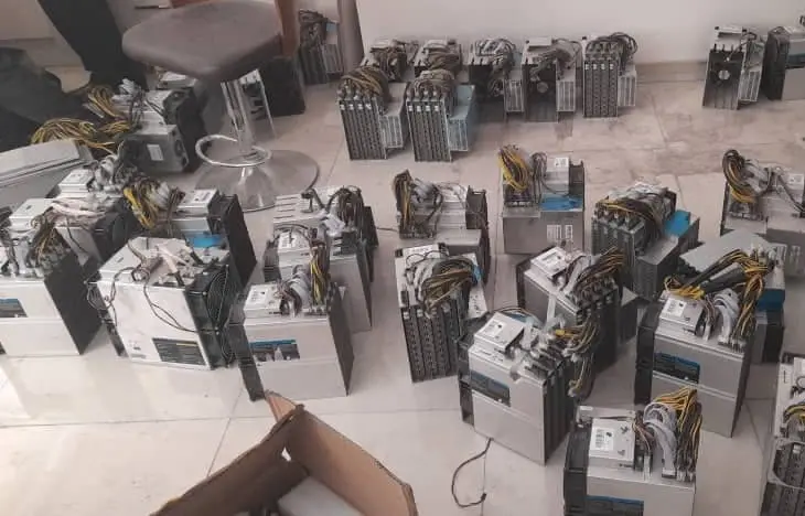 کشف+170+ماینر+قاچاق+در+ابوسعید+