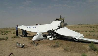 سقوط وحشتناک یک هواپیما در کرج + عکس