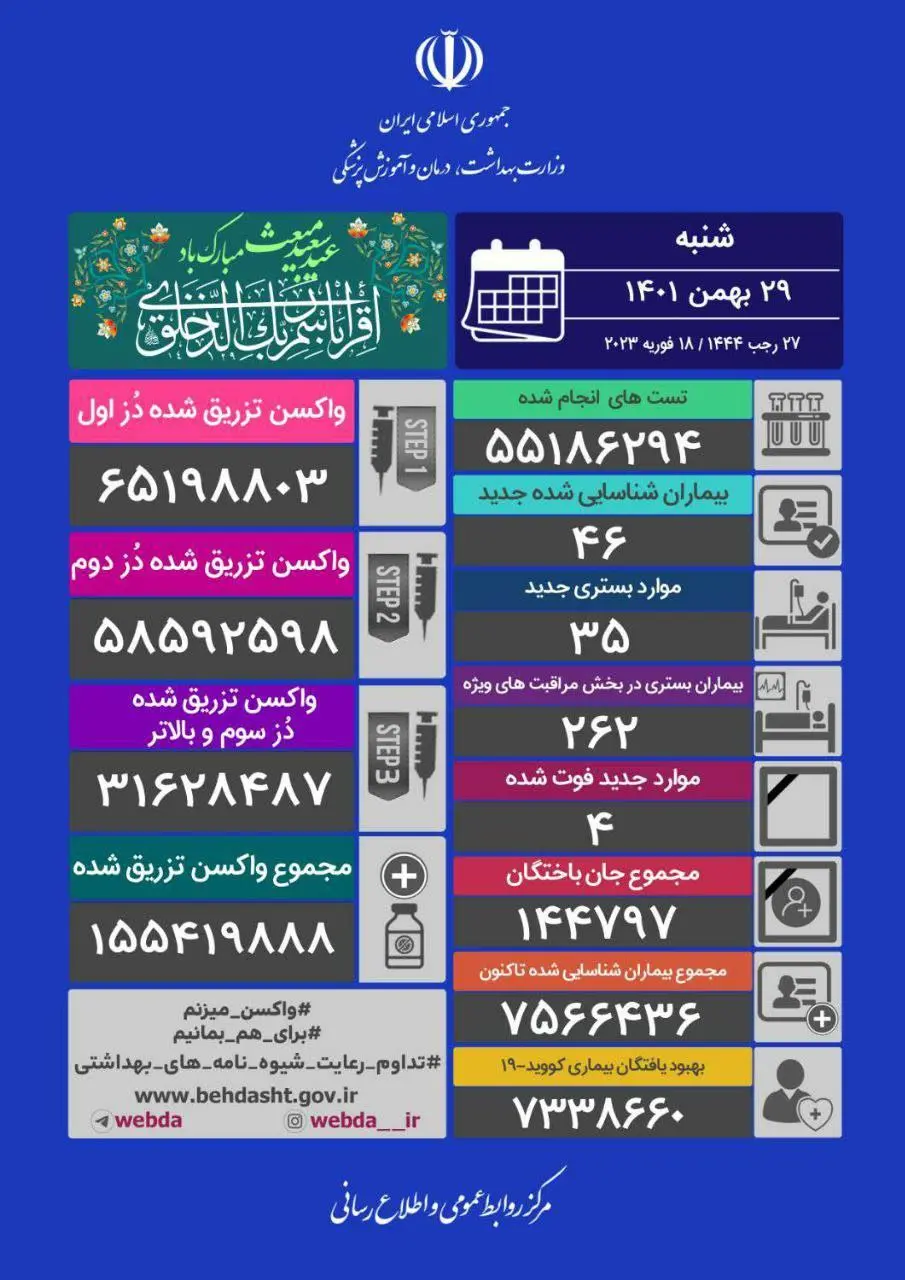 کرونا-۲۹بهمن