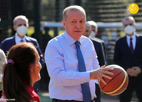 اردوغان بالاخره آفتابی شد + عکس